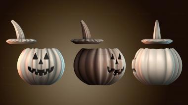 3D модель Тыквенные огни (STL)
