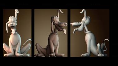 3D модель Плутон собака 1 (STL)