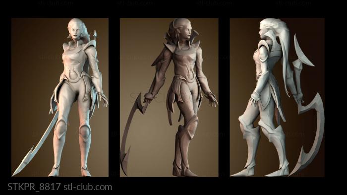 Статуэтки упрощенные Диана League of Legends