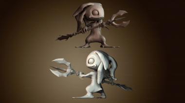 3D модель Физз Лига Легенд (STL)