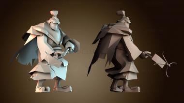 3D модель Джакс Лига Легенд (STL)