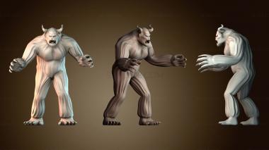 3D модель Отвратительный йети (STL)