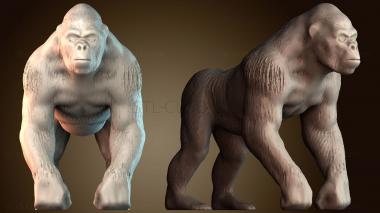 3D модель Горилла (STL)