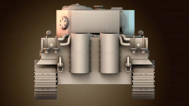 3D модель Танк Тигр (STL)