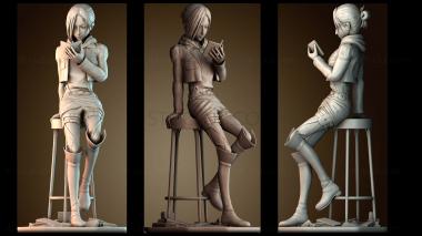 3D модель Энни Леонхардт (STL)