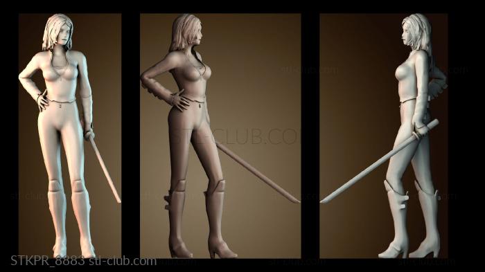 Девушка с мечом