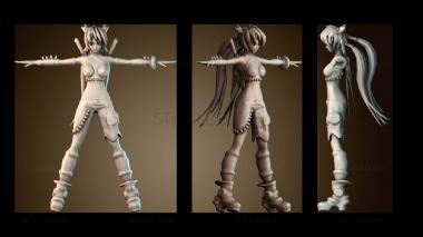 3D модель Аюми (STL)