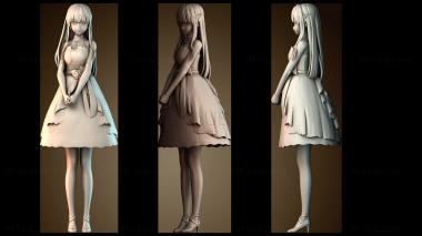 3D модель Миюки Сиба (STL)