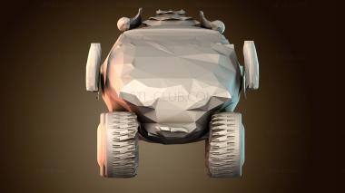 3D модель Бронированный грузовик (STL)