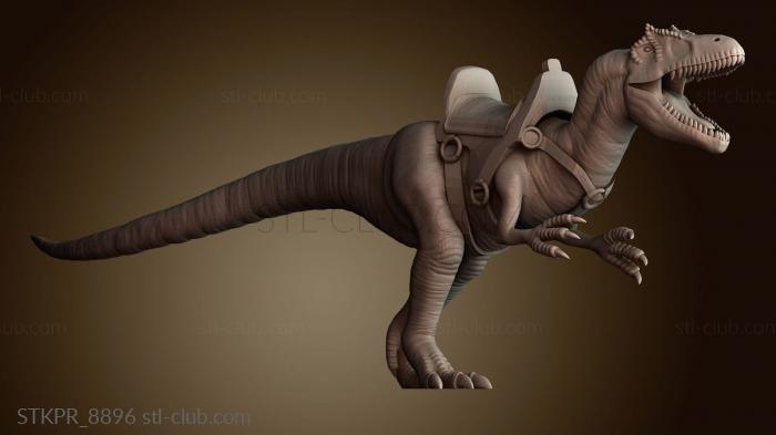 Статуэтки упрощенные Аллозавр