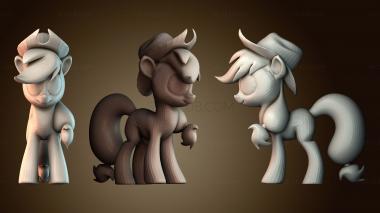 3D модель ЭпплДжек (STL)