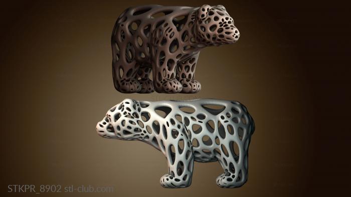 Статуэтки упрощенные Медведь