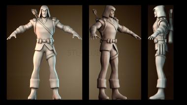 3D модель Зеленая стрела (STL)