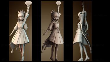 3D модель Аяка геншин (STL)