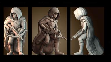 3D модель Полурослик Мужчина (STL)