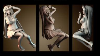 3D модель Yumeko jabami (STL)