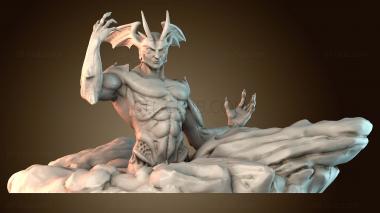 3D модель Человек дьявол (STL)