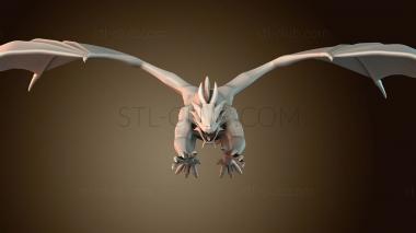 3D модель Летающий дракон (STL)
