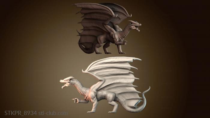 Статуэтки упрощенные Медный дракон