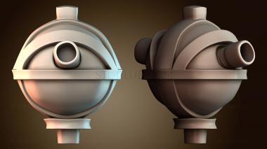 3D модель Воздушный корабль голем (STL)