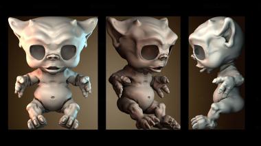 3D модель Демон (STL)