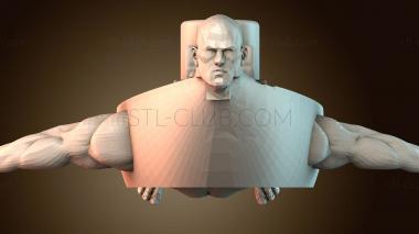 3D модель Люди в лодках (STL)