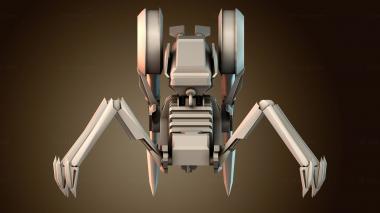 3D модель Атакующий дроид (STL)