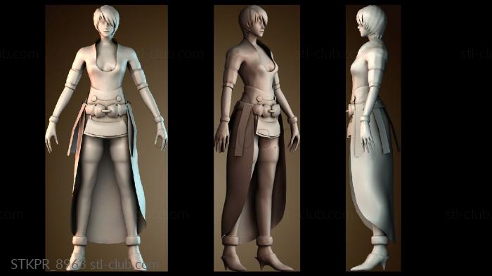 Статуэтки упрощенные Средневековая девушка