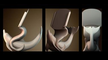 3D модель Дизайн крючков для дельфинов (STL)