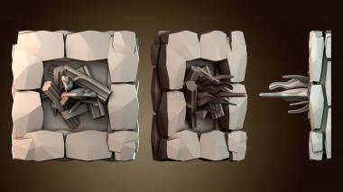 3D модель Костер (STL)