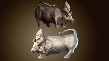 3D модель Заряжающийся гном (STL)