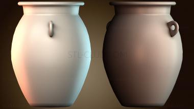 3D модель Древняя ваза (STL)