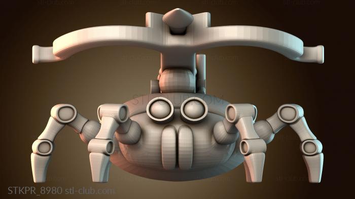 Статуэтки упрощенные Робот паук фамильяр