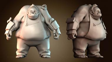 3D модель Пудж дота 2 (STL)