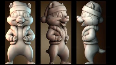 3D модель Бурундук (STL)