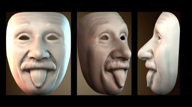 3D модель Игривая маска для лица (STL)