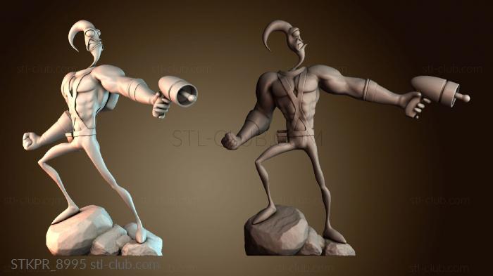 Статуэтки упрощенные Земляной червь Джим