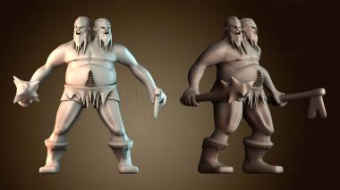 3D модель Эттин монстр (STL)