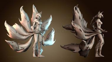 3D модель Foxfire Ahri (STL)