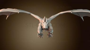 3D модель Летающий дракон (STL)