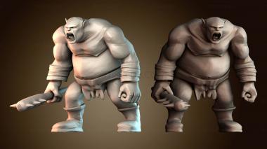 3D модель Чурли, орк приспешник (STL)