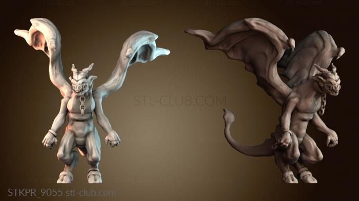 Статуэтки упрощенные Пленная горгулья