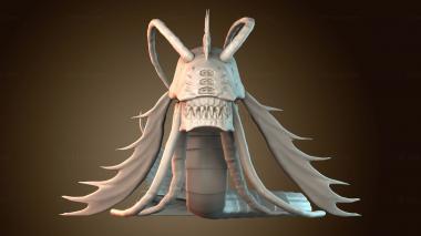 3D модель Личинки монстров (STL)