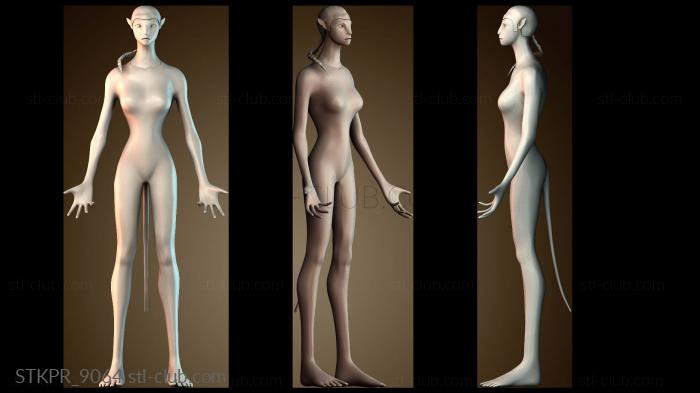 Статуэтки упрощенные Navi female