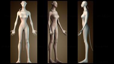 3D модель Navi female (STL)