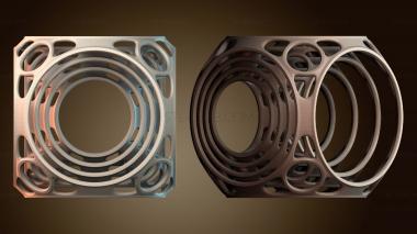 3D модель Круглая металлическая конструкция (STL)