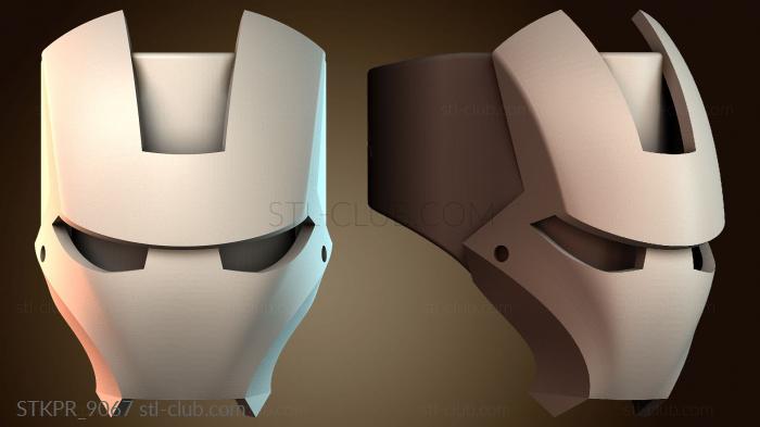 Статуэтки упрощенные Дизайн бронированного шлема