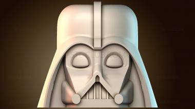 3D модель Шлем Дарта Вейдера (STL)