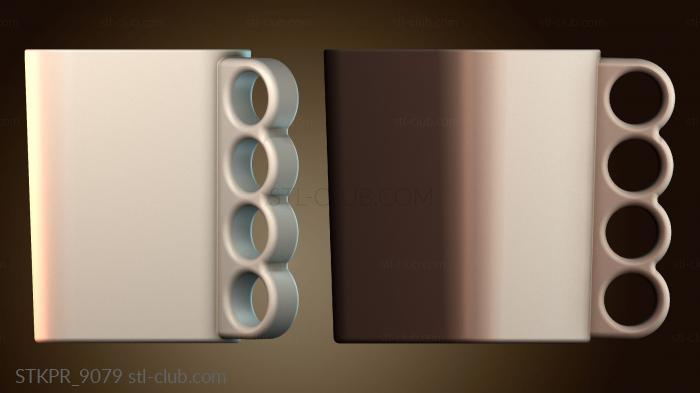 Статуэтки упрощенные Книга с костяшками пальцев