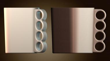 3D модель Книга с костяшками пальцев (STL)